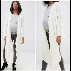 Isabella oliver the maternitywrap cardigan.